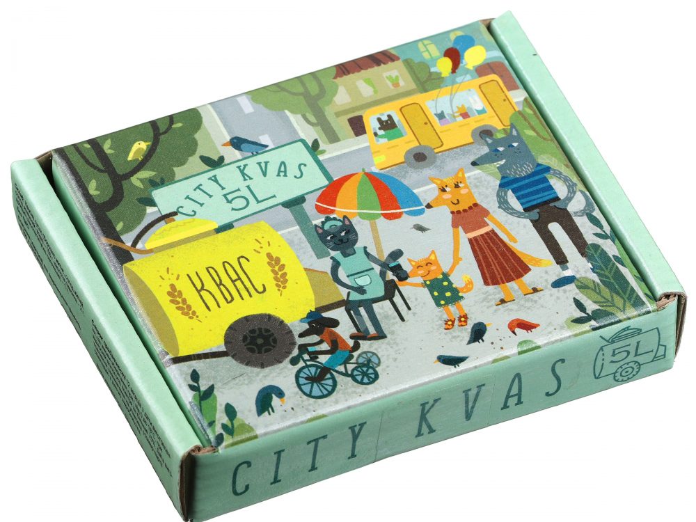"CityKvas" Класичний (картонна упаковка)